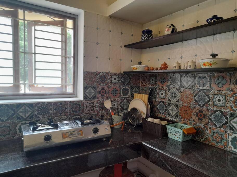 A Chettinad Villa In Coimbatore On The Way To Adiyogi And Nearer To Maruthamalai Kültér fotó