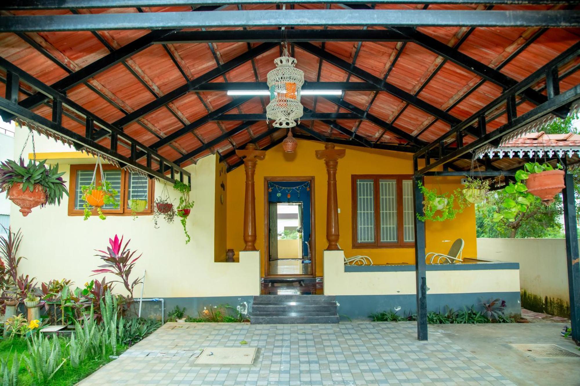 A Chettinad Villa In Coimbatore On The Way To Adiyogi And Nearer To Maruthamalai Kültér fotó