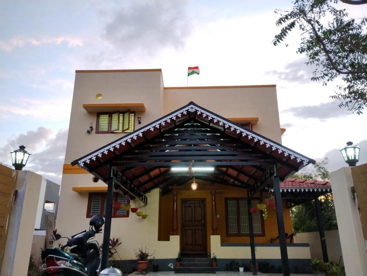 A Chettinad Villa In Coimbatore On The Way To Adiyogi And Nearer To Maruthamalai Kültér fotó
